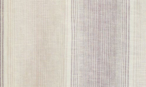 Corridor Sunset Stripe Cotton Blend Camp Shirt In Violet
