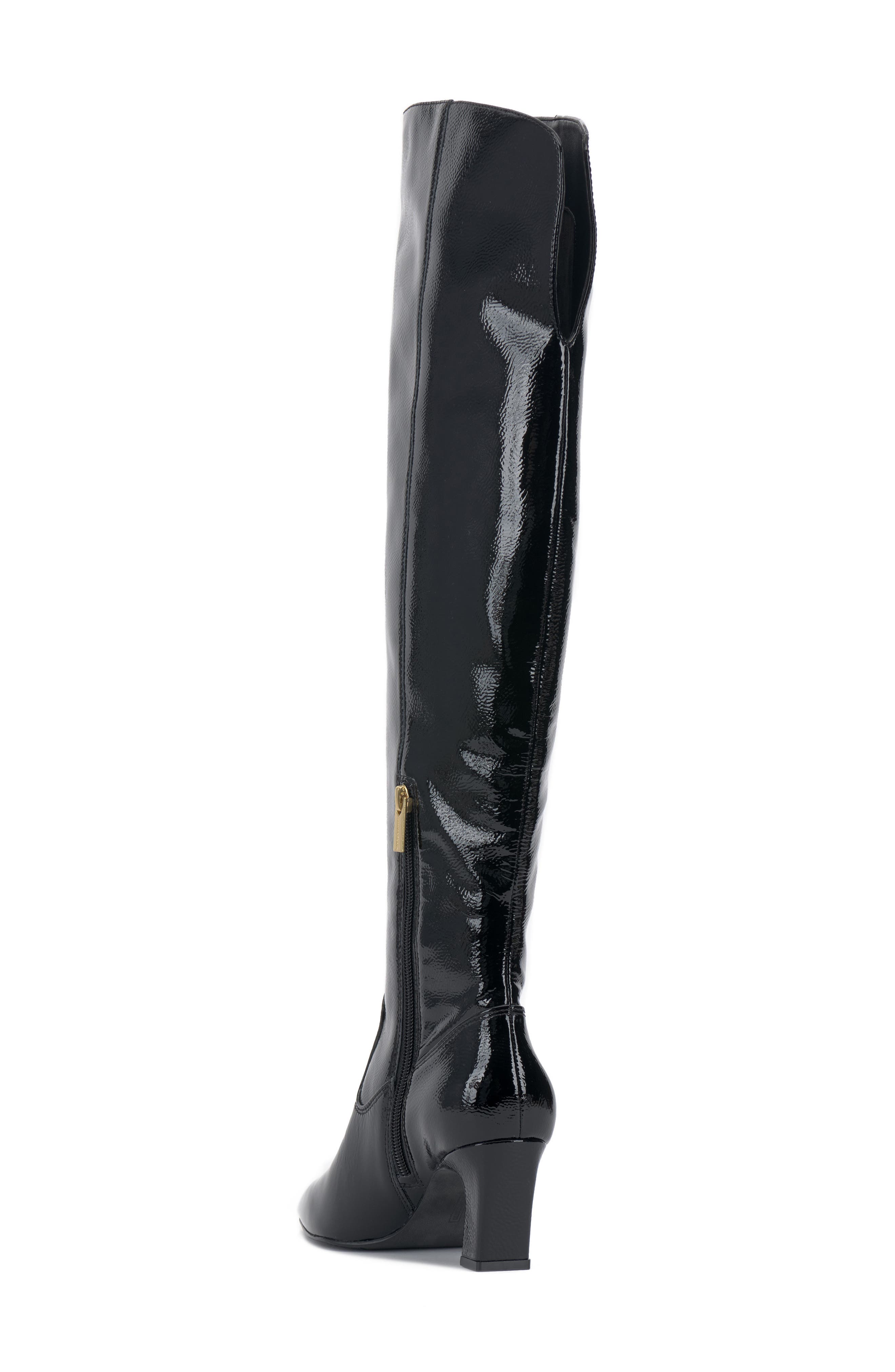 Vince Camuto Shalie Over the Knee Boot, Alternate, color, Black
