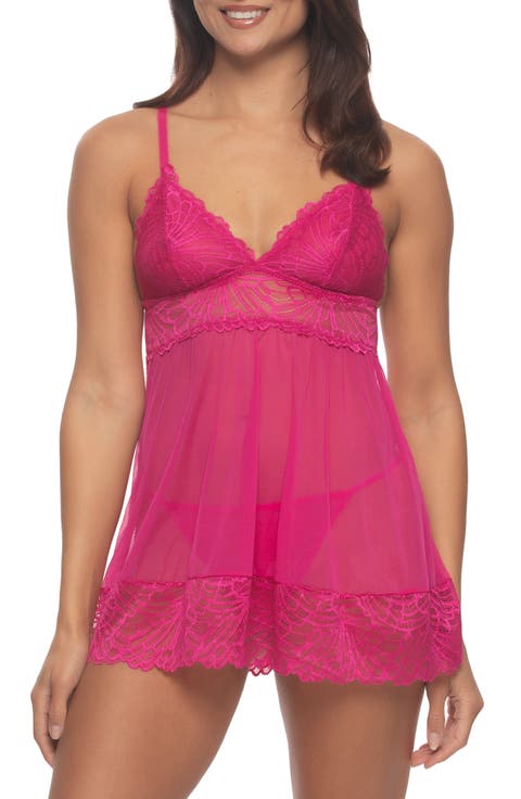 Sarah Lace Babydoll Chemise