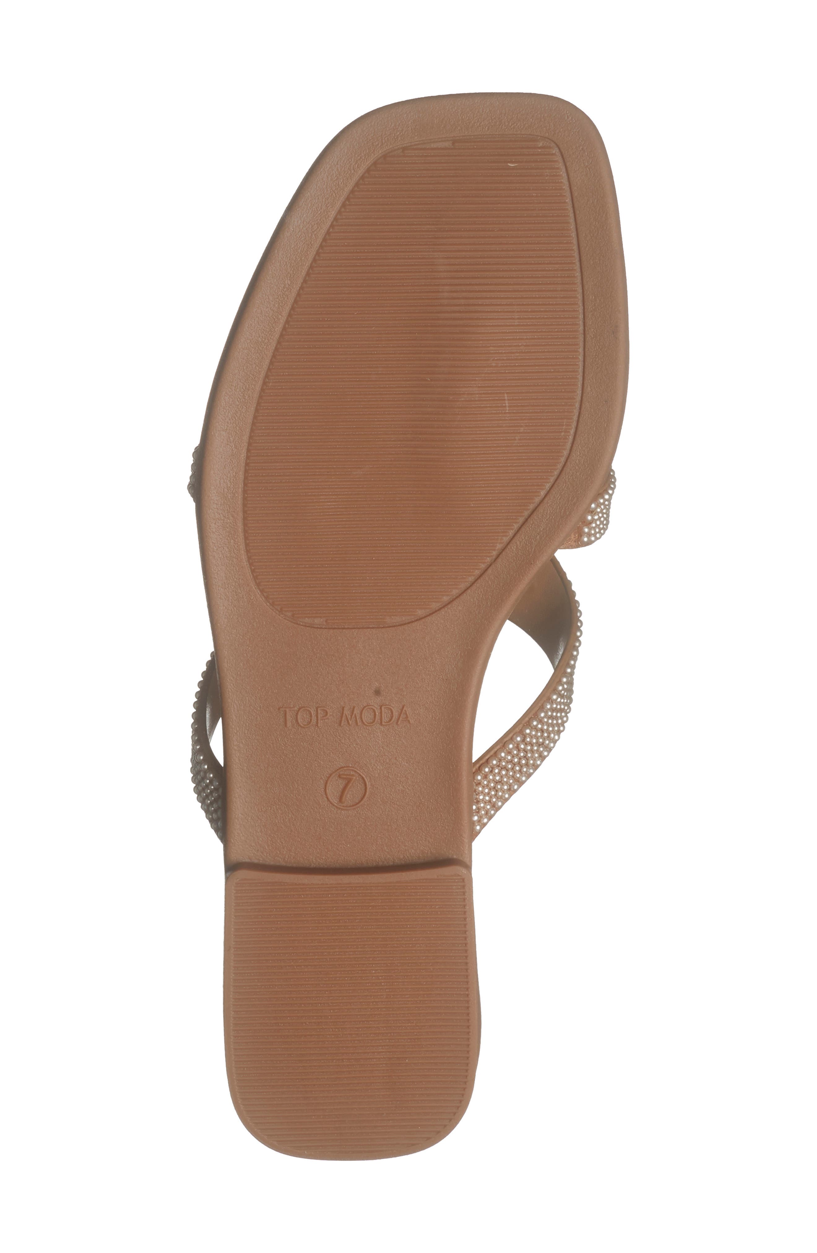 TOP MODA Autumn Sandal, Alternate, color, Tan Pu