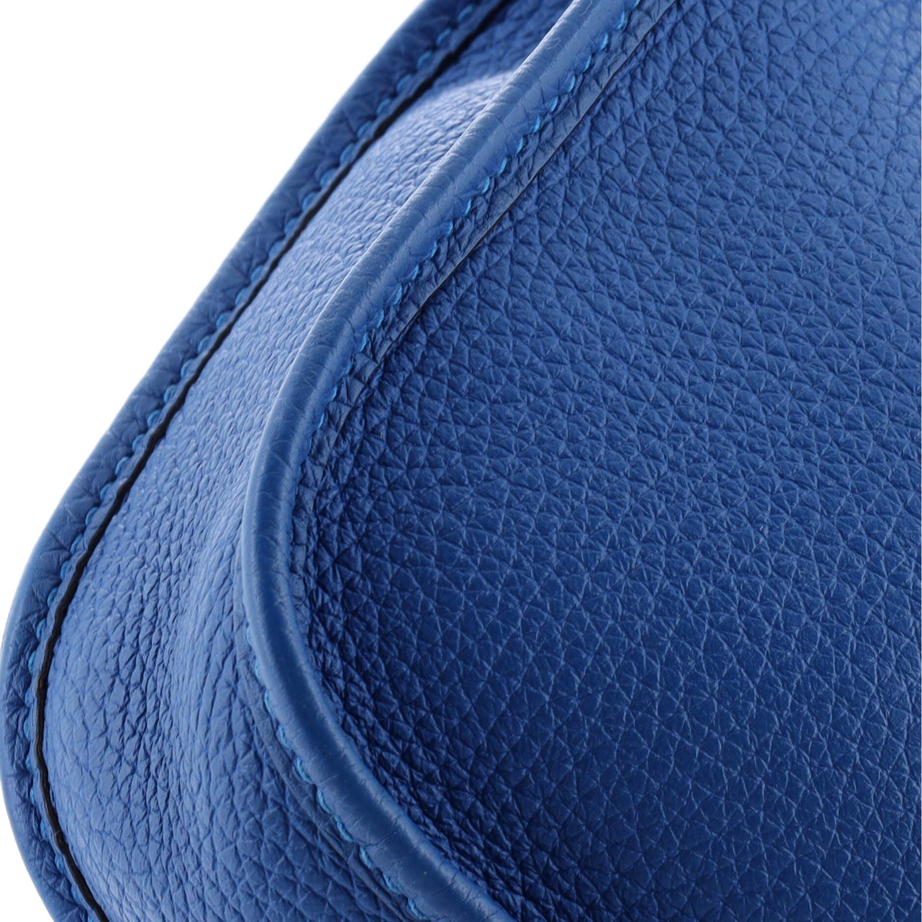 Pre-Owned Hermes Evelyne Bag Gen III Clemence TPM, Alternate, color, Mykonos