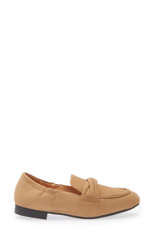 Chocolat Blu Abel Loafer In Tan Nubuck