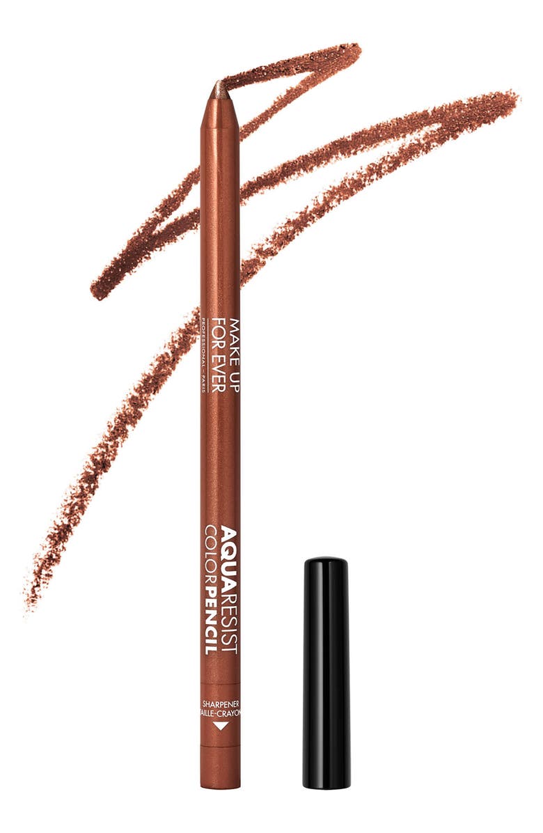 Make Up For Ever Aqua Resist Color Eyeliner Pencil, Alternate, color, 10-Sienna