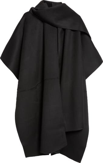 【関税込み】TOTEME ブラック Double Scarf コート Embroidered scarf jacket dark grey mélange – TOTEME