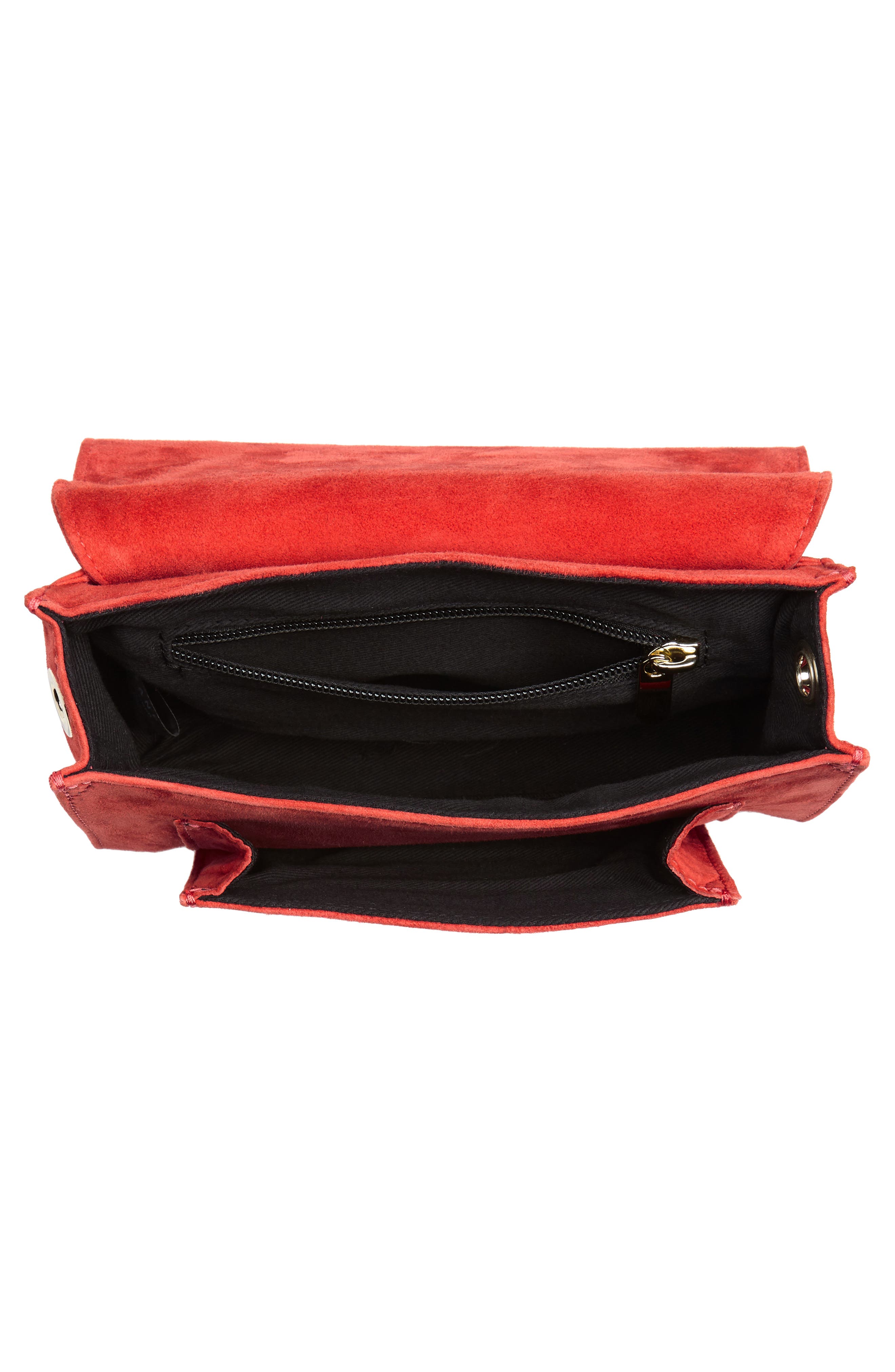 Sézane Mini Tiger Crossbody Bag, Alternate, color, 