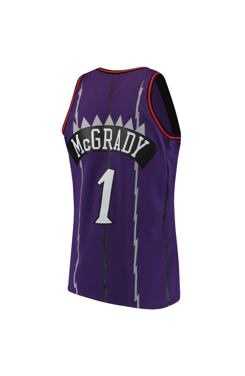 Mitchell & Ness Men's Mitchell & Ness Tracy McGrady Purple Toronto Raptors Hardwood Classics Swingman Jersey, Alternate, color, Purple