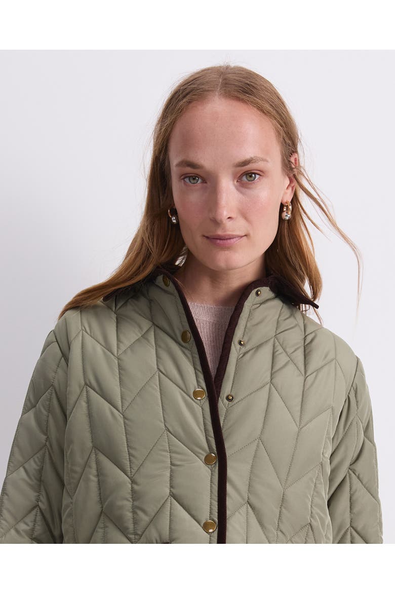 Gillian Quilted Shacket, Alternate, color, Sage