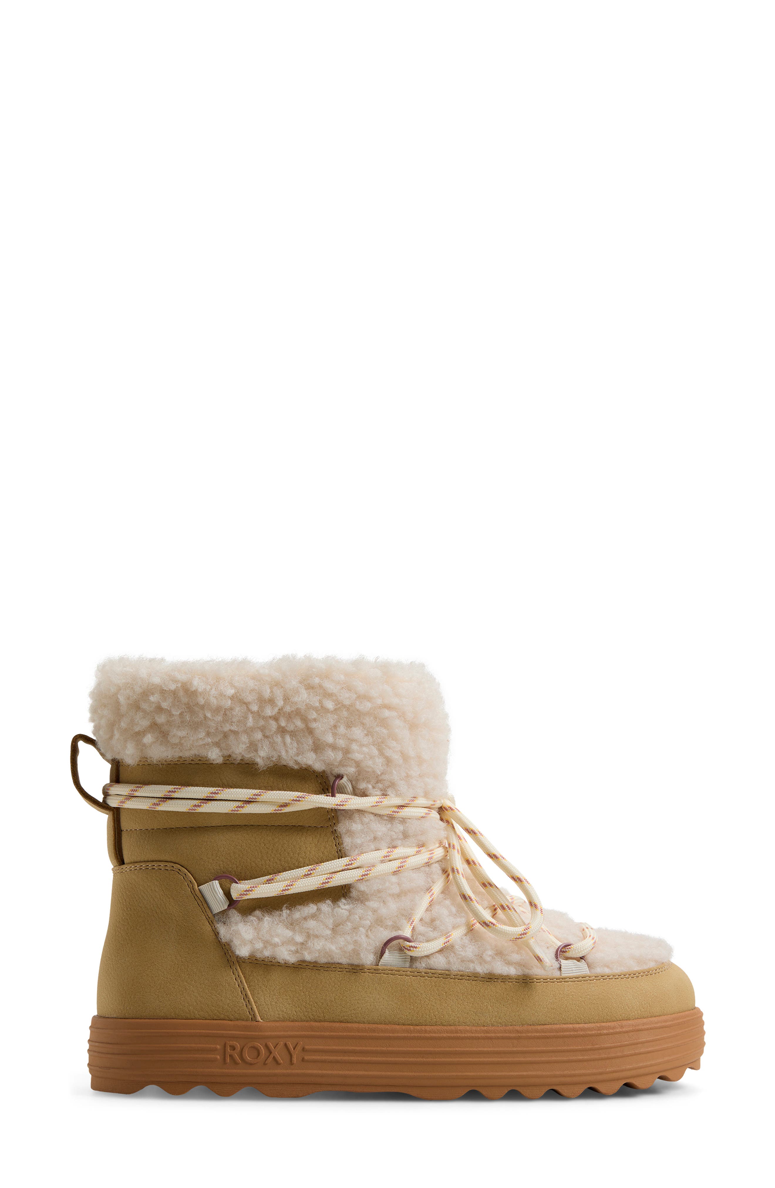 Hot Cocoa Faux Shearling Boot, Alternate, color, TAN SUEDE