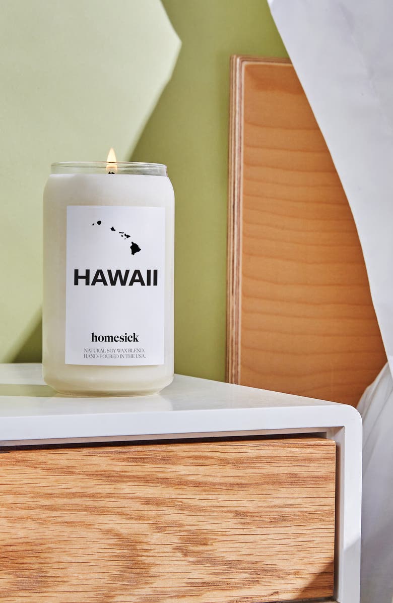 homesick Hawaii Soy Wax Candle, Alternate, color, Hawai'i