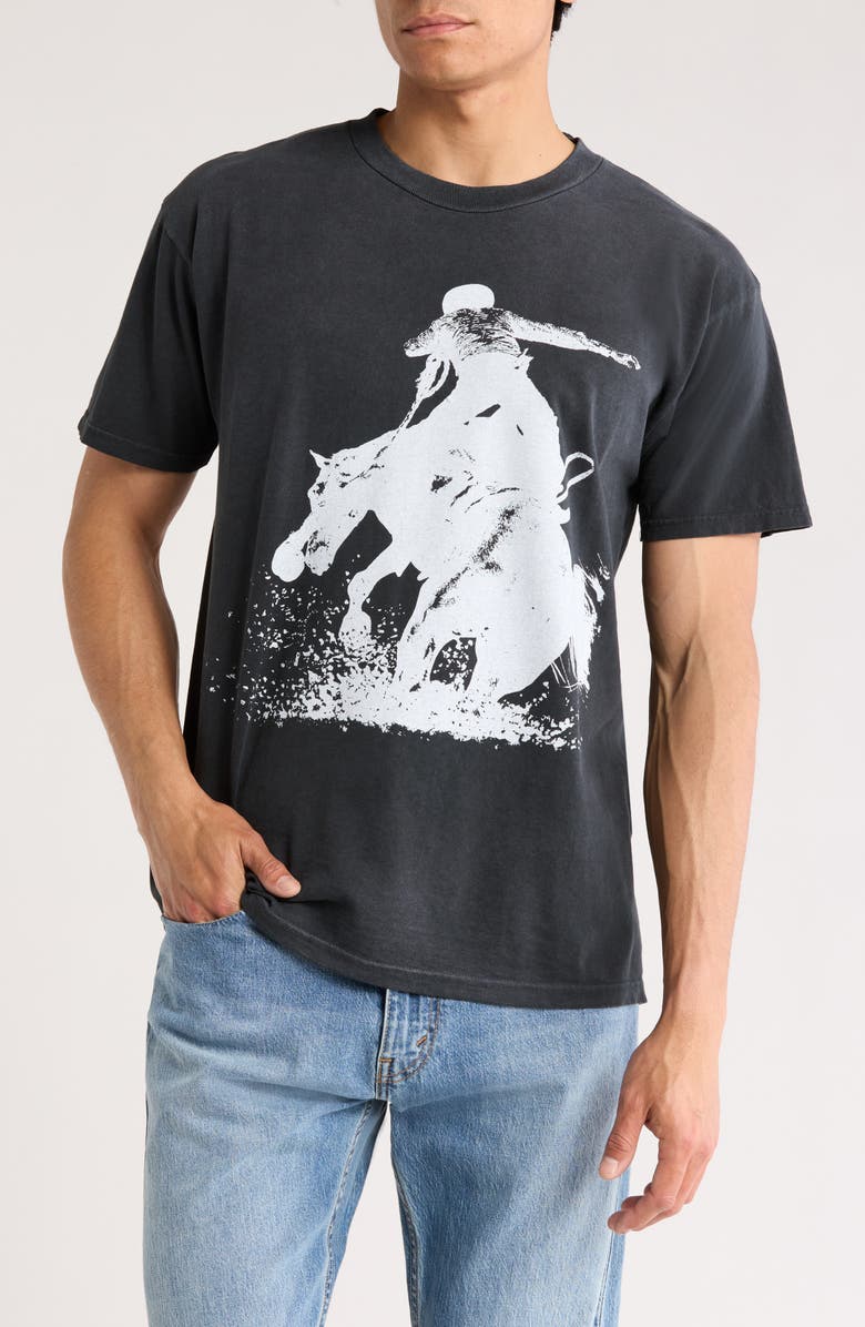 ONE OF THESE DAYS Mustang Graphic T-Shirt, Main, color, 