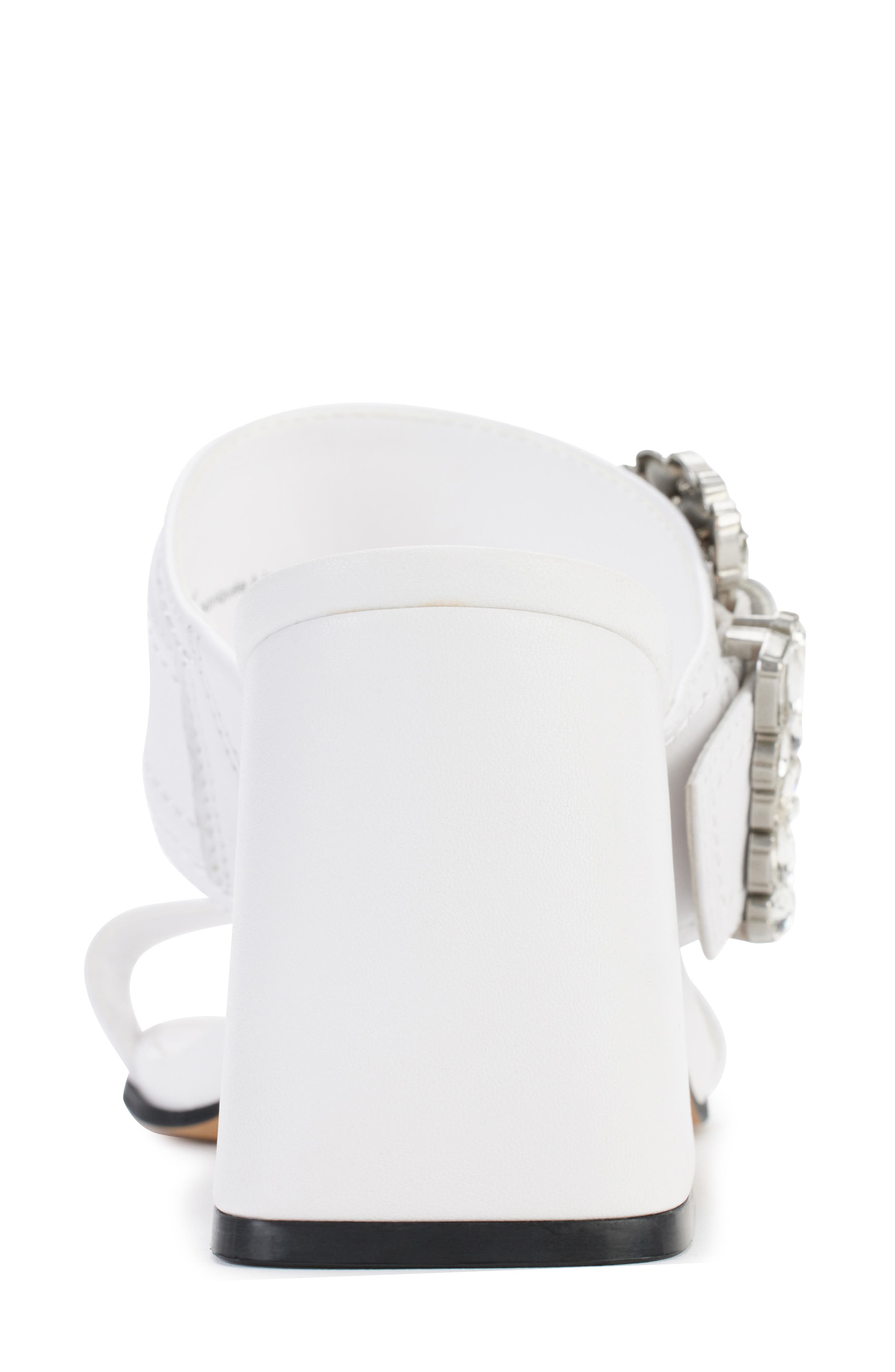 KARL LAGERFELD PARIS Sylvie Sandal, Alternate, color, Bright White