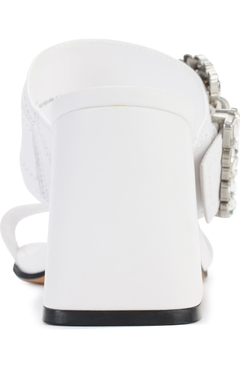 KARL LAGERFELD PARIS Sylvie Sandal, Alternate, color, Bright White