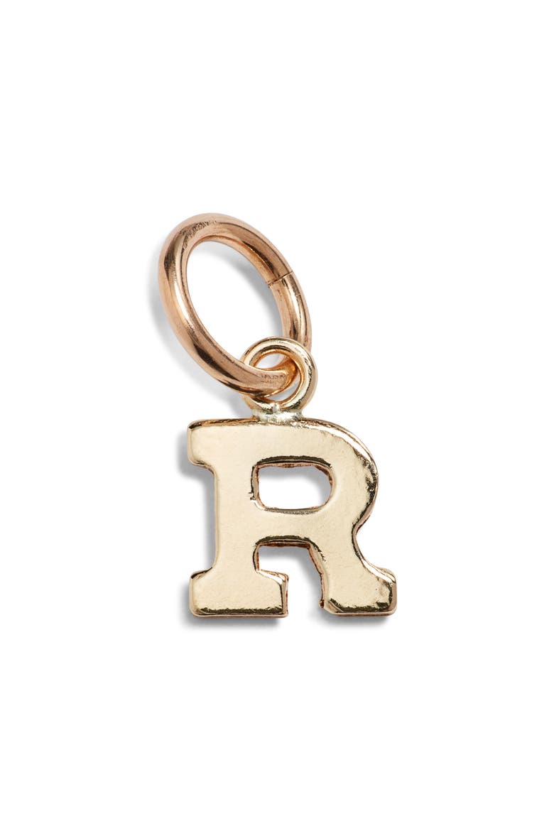 Initial Charm, Main, color, GOLD FILL - R