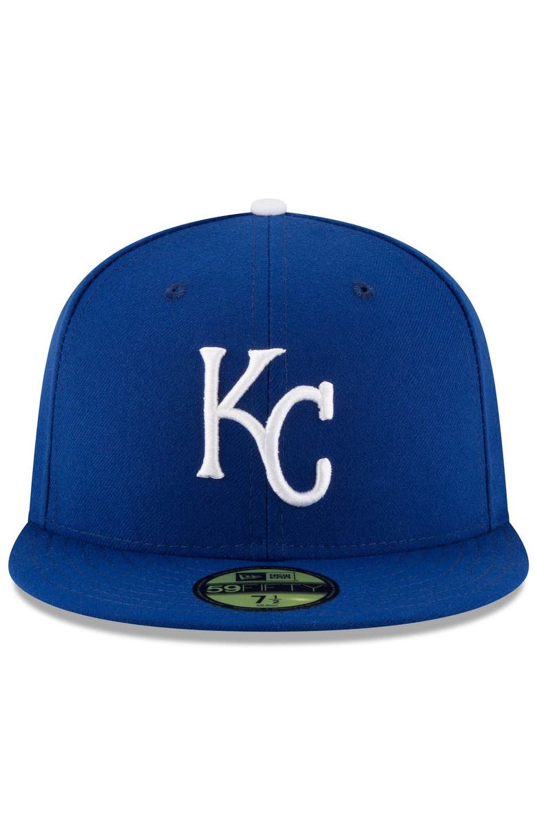 New Era Men's New Era Royal Kansas City Royals Game Authentic Collection On-Field 59FIFTY Fitted Hat, Alternate, color, Royal