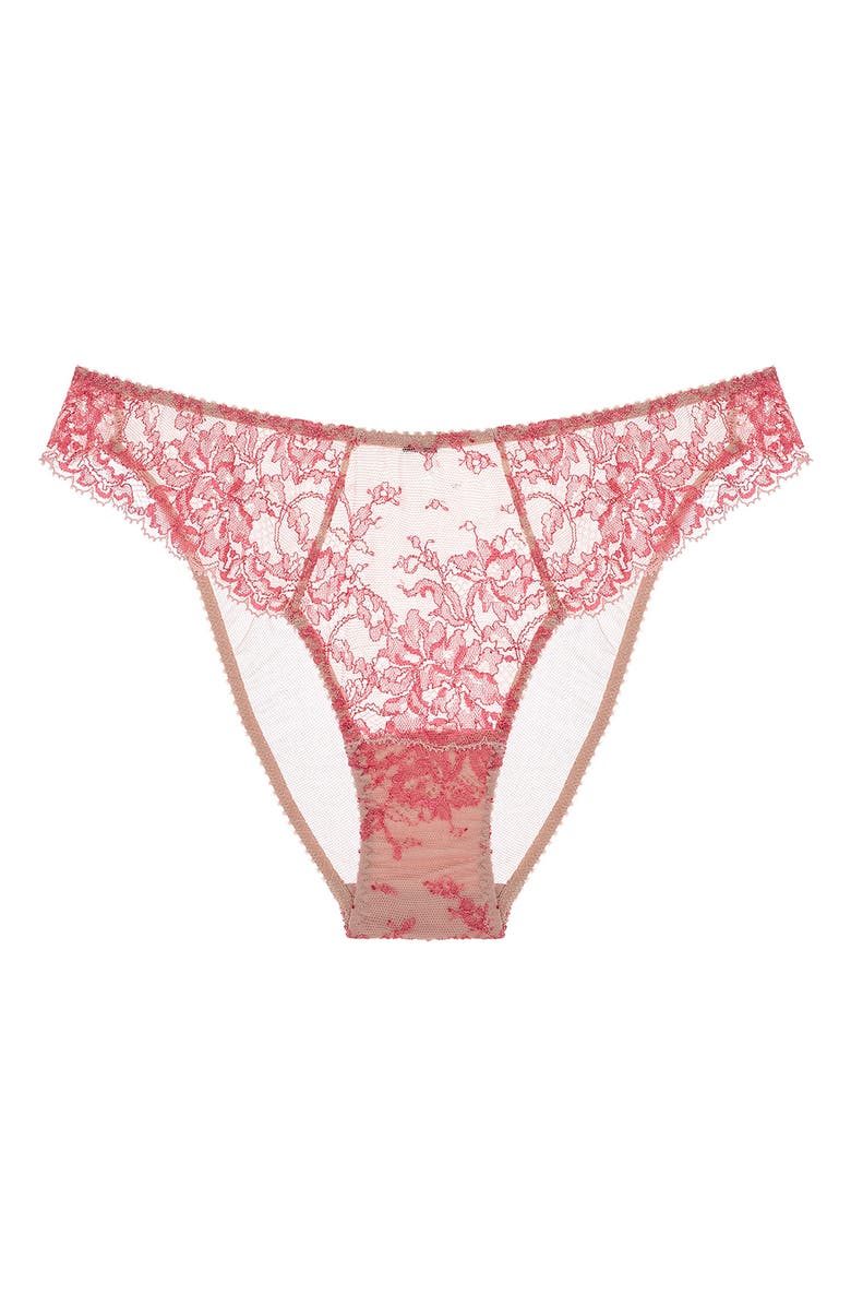 JOURNELLE Chloe Mesh & Lace French Cut Panties, Alternate, color, 