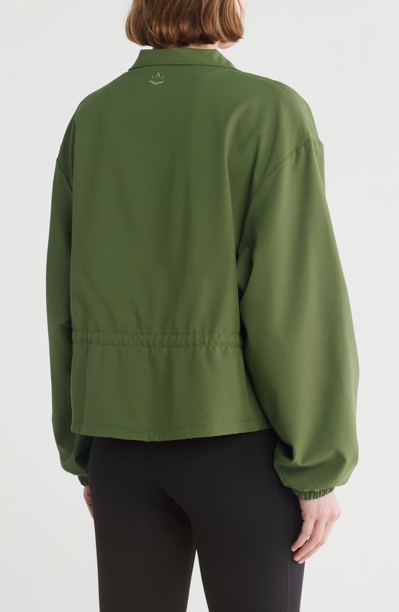 Beyond Yoga City Chic Jacket, Alternate, color, Palm Leaf Green