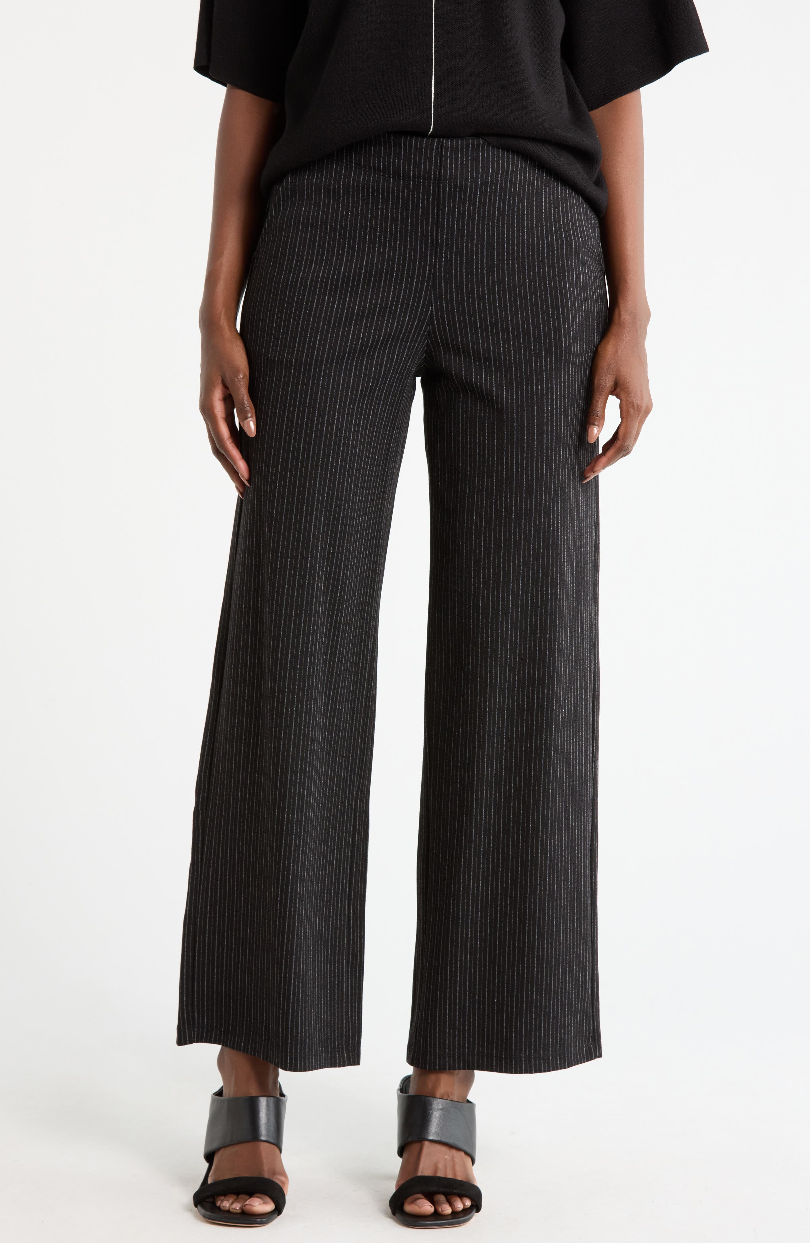 MAX STUDIO Double Knit Wide Leg Pants