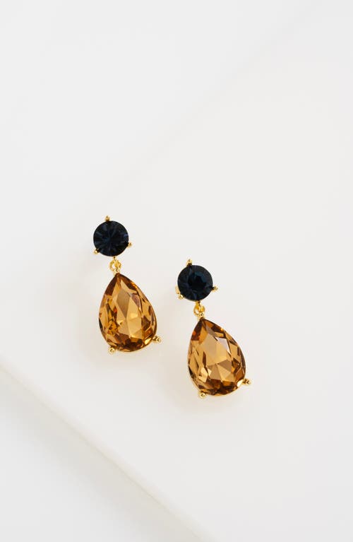 Ted Baker Teaire Crystal Drop Earrings In Green
