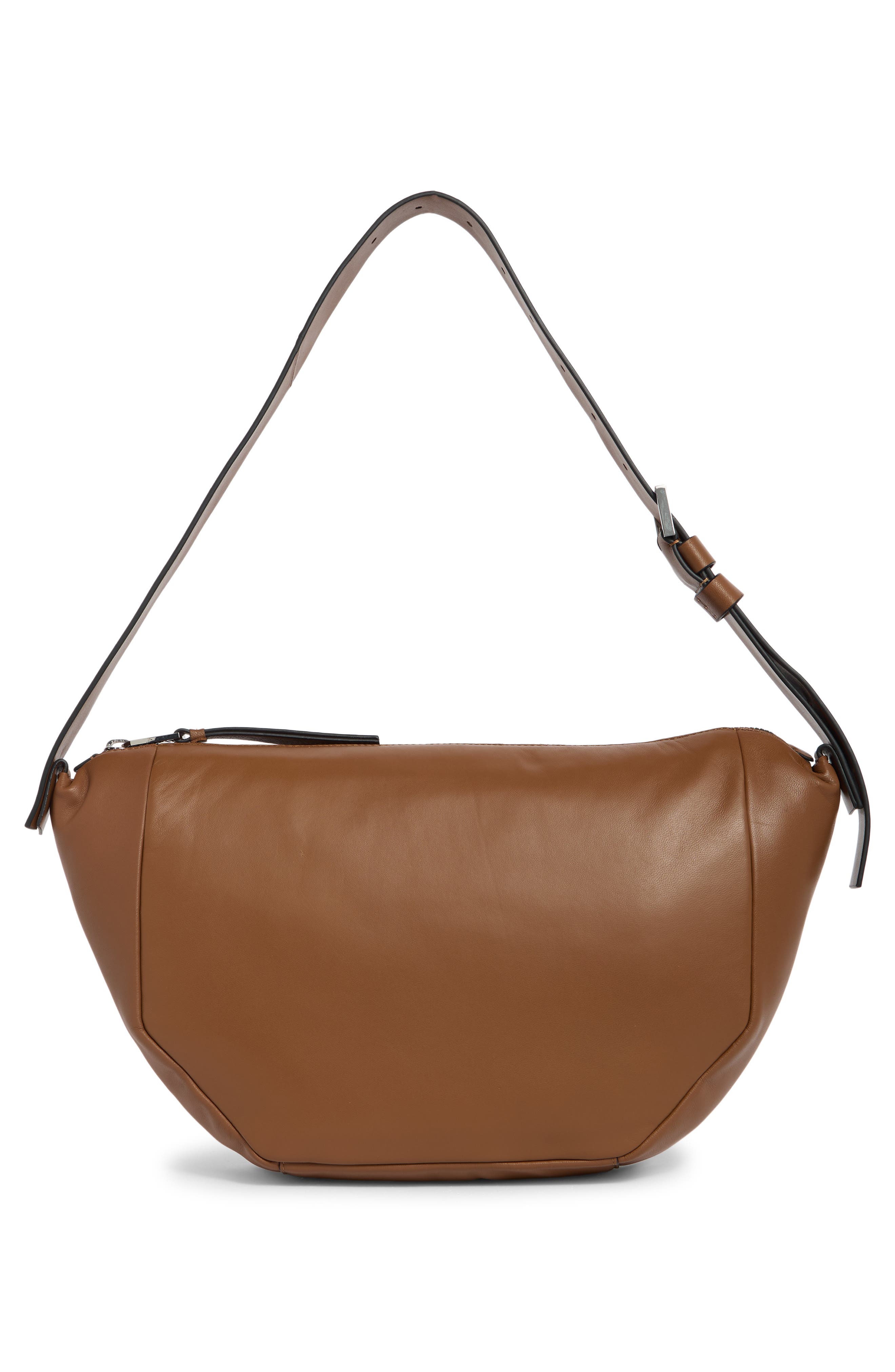 Madea Leather Shoulder Bag, Alternate, color, SEPIA BROWN
