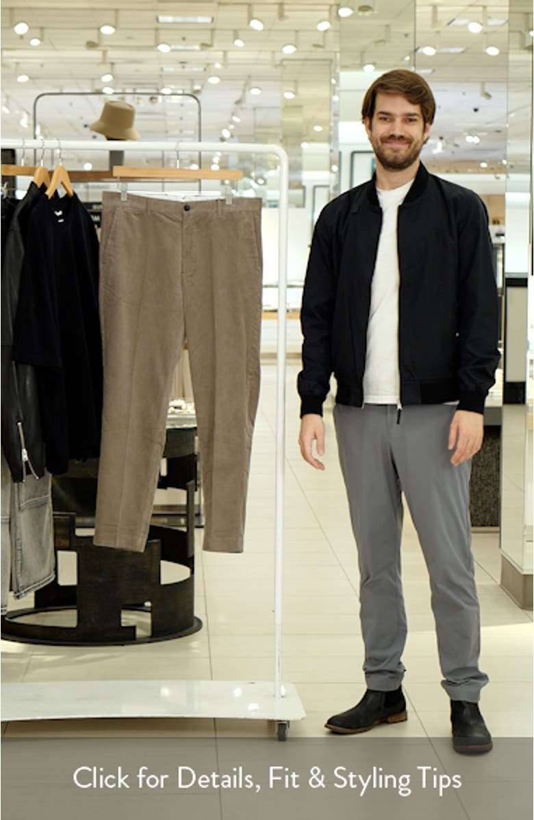 Regular Fit Cotton Corduroy Chinos, sales video thumbnail