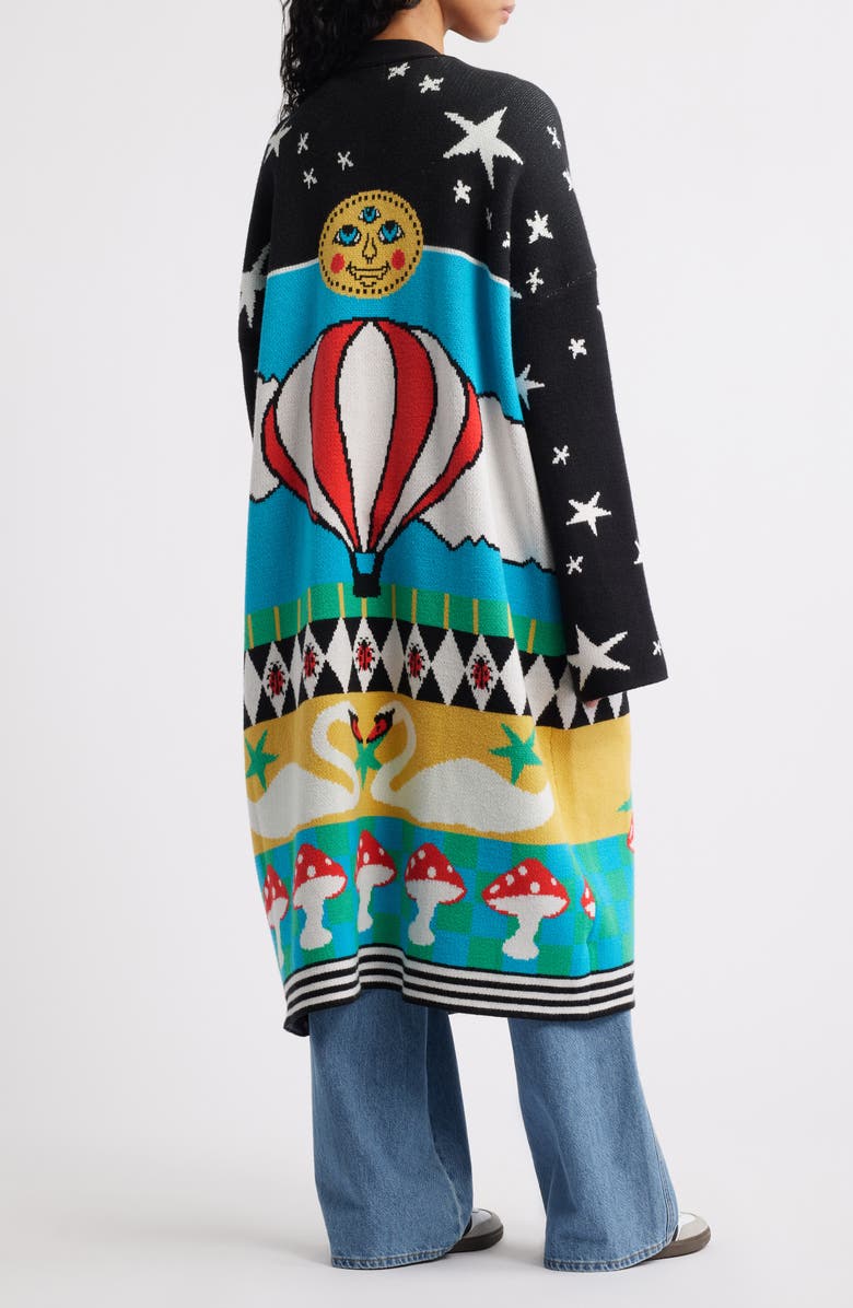 Dressed in Lala Hot Air Balloon Cardigan, Alternate, color, 