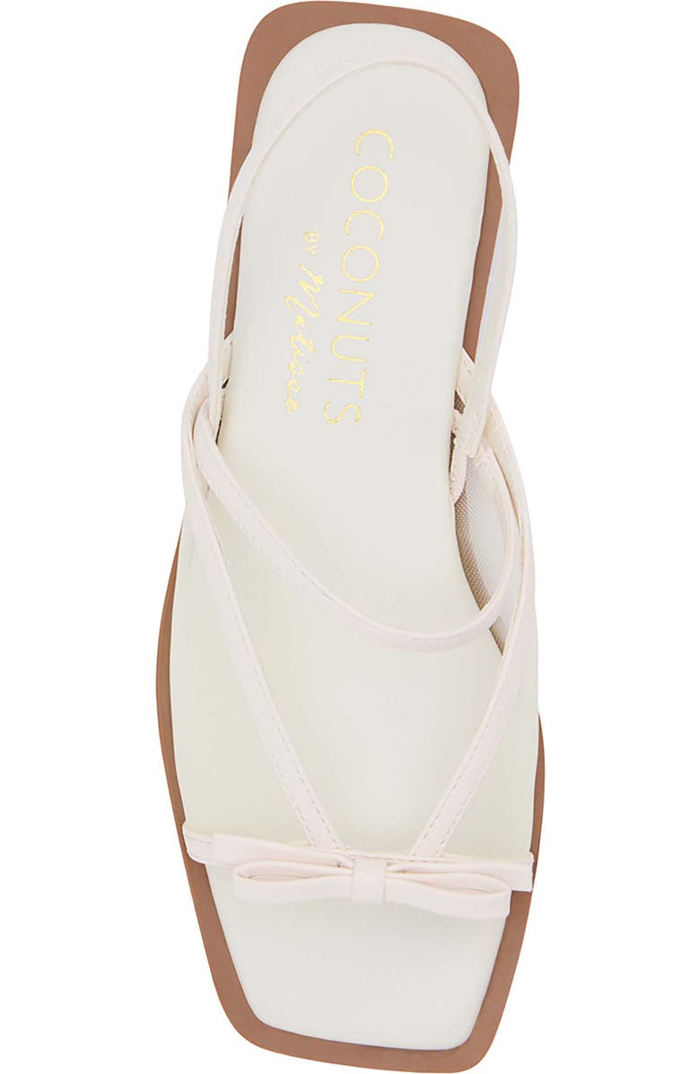 Coconuts by Matisse Tropea Slingback Sandal, Alternate, color, Ivory