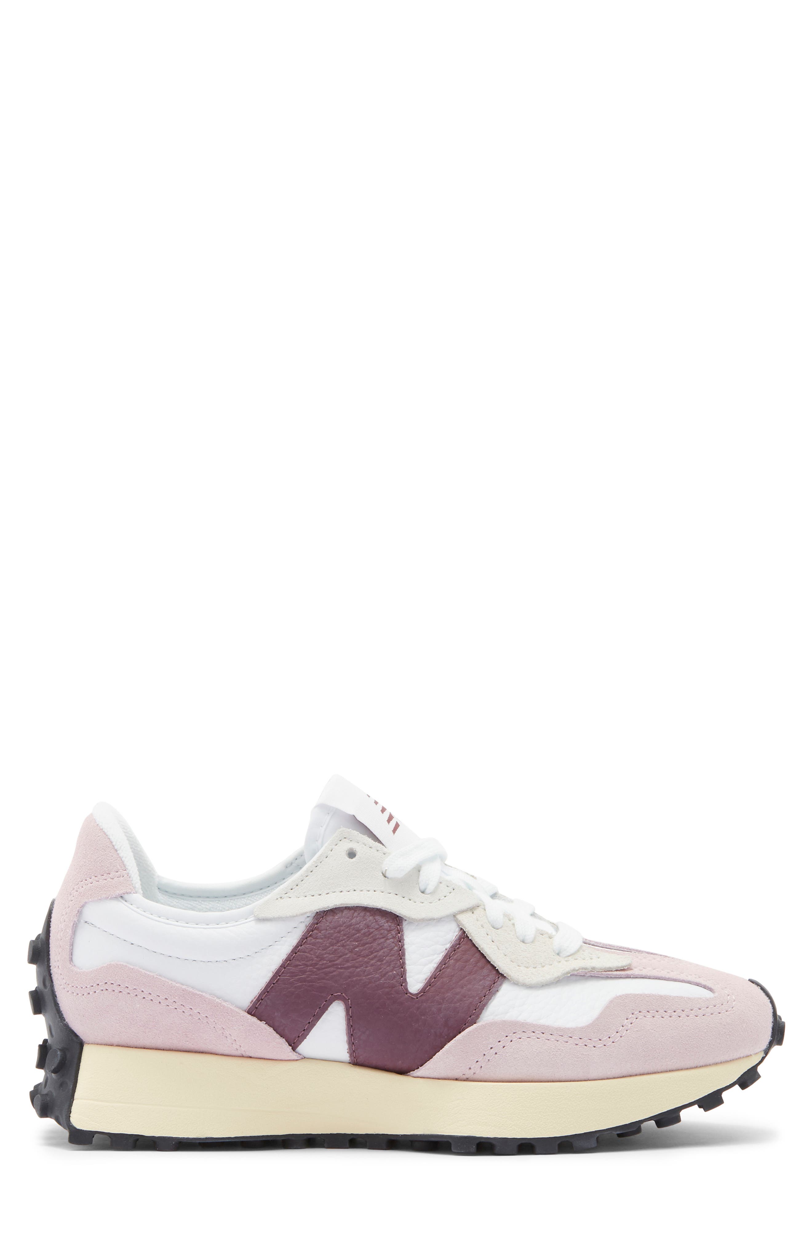 New Balance Gender Inclusive 327 Sneaker, Alternate, color, Twilight Haze/ Faded Plum
