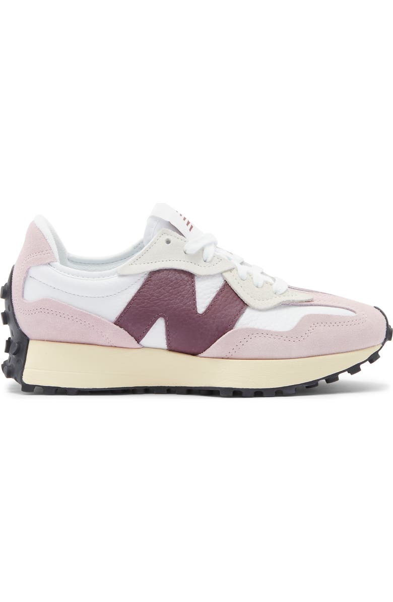 New Balance Gender Inclusive 327 Sneaker, Alternate, color, Twilight Haze/ Faded Plum