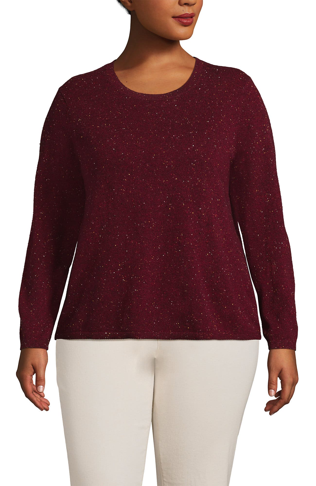 Rich Burgundy Donegal