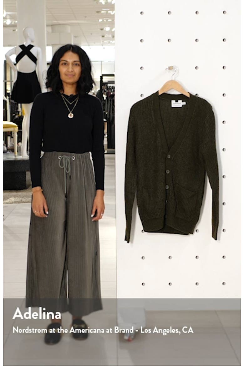Rack Textured Cardigan Sweater video
