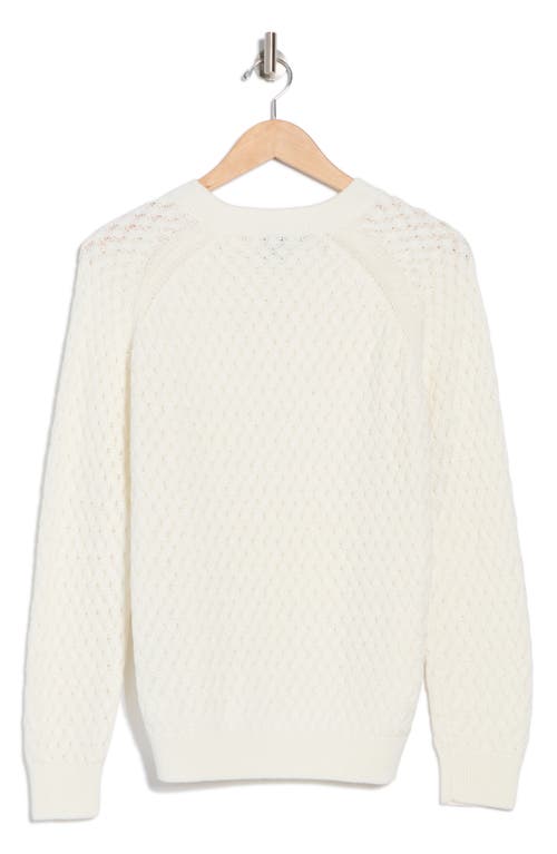 HUGO BOSS BOSS ORANGE FINO RAGLAN SLEEVE COTTON SWEATER