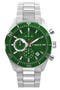  Green/ Silver-Tone