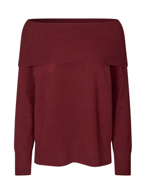 Masai Copenhagen Mafloraia Jumper In Burgundy