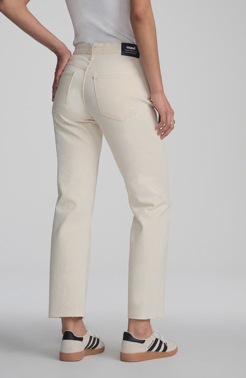 Mavi Jeans Savannah High Waist Straight Leg Jeans In Brown