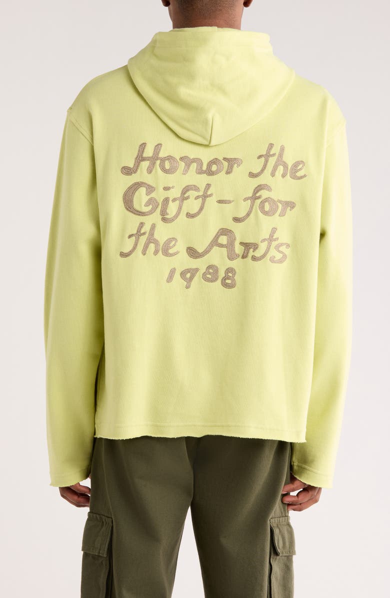 HONOR THE GIFT Why Not Graphic Hoodie, Alternate, color, Green