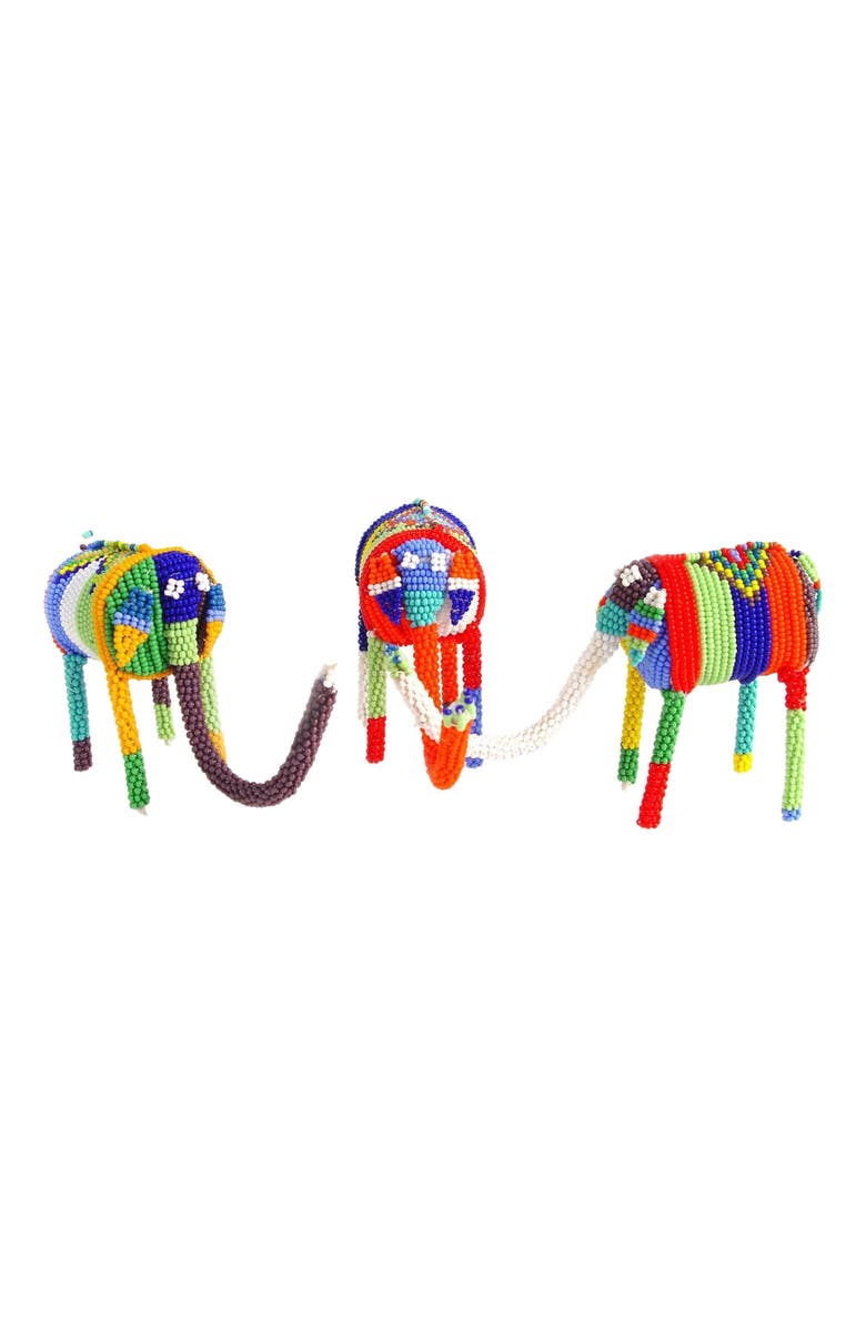 Mbare Beaded Elephant, Main, color, Misc