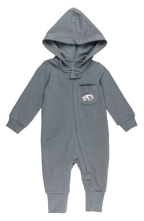 Organic Cotton Zip Romper