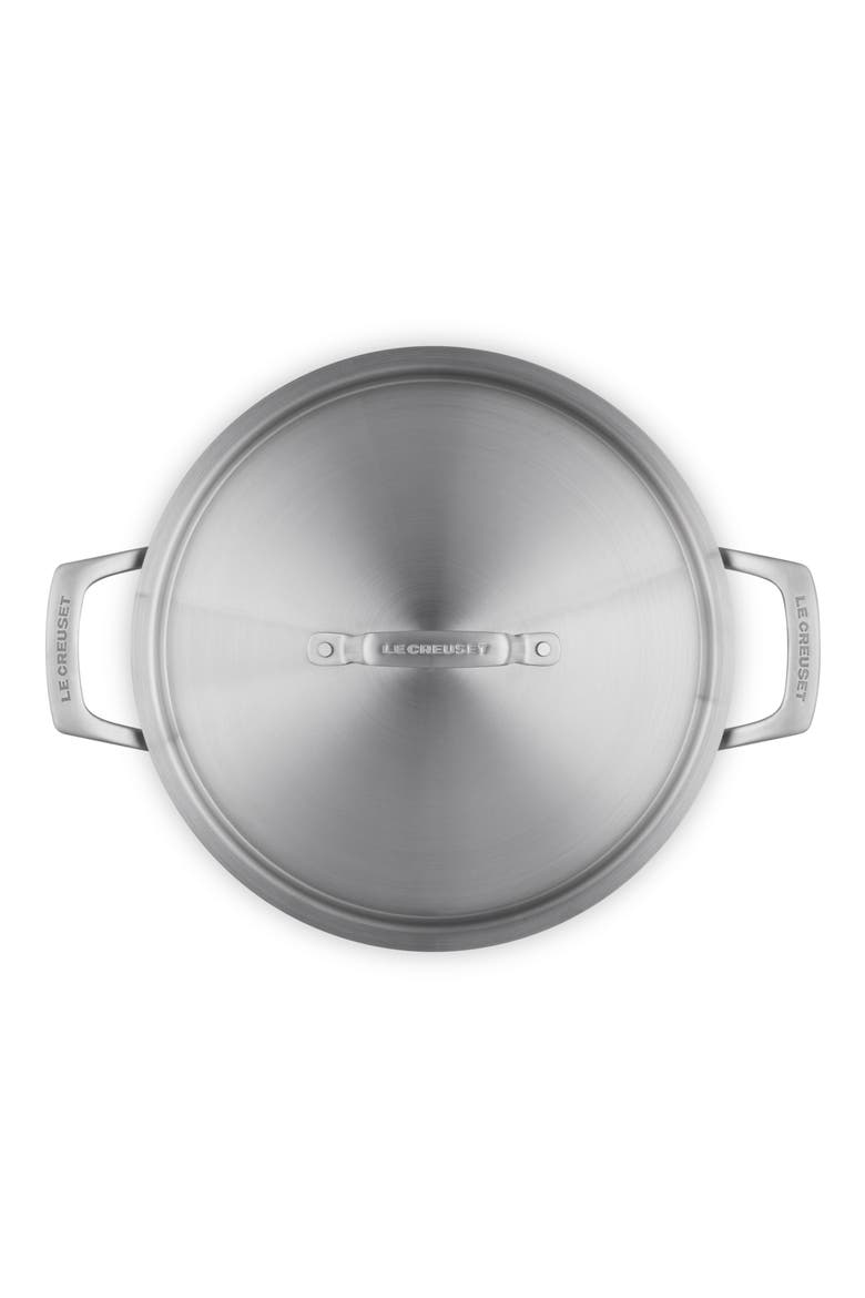 Essential 4-Quart Stainless Steel Rondeau Pan, Alternate, color, STAINLESS STEEL