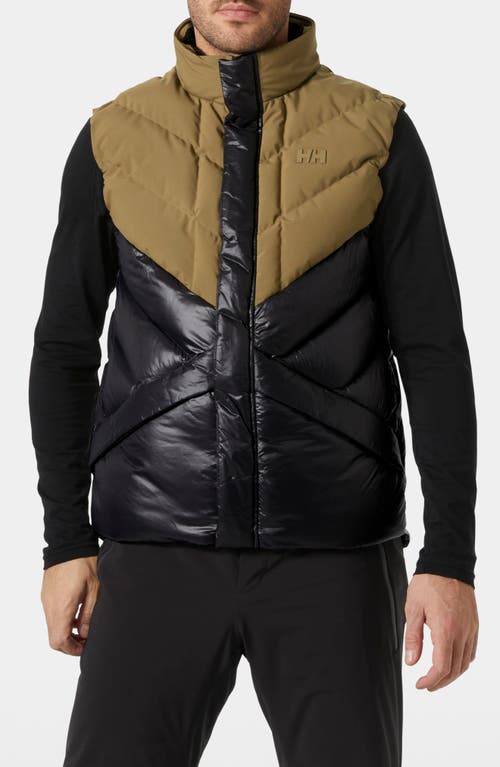 Helly Hansen Village Water Repellent 600 Fill Power Down Vest In Brown