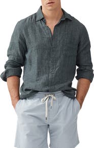 Rodd & Gunn Coromandel Button-Up Linen Shirt