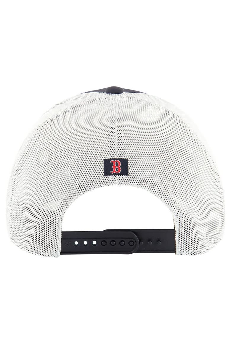 Men's '47 Navy Boston Red Sox Downburst Trucker Adjustable Hat, Alternate, color, Navy