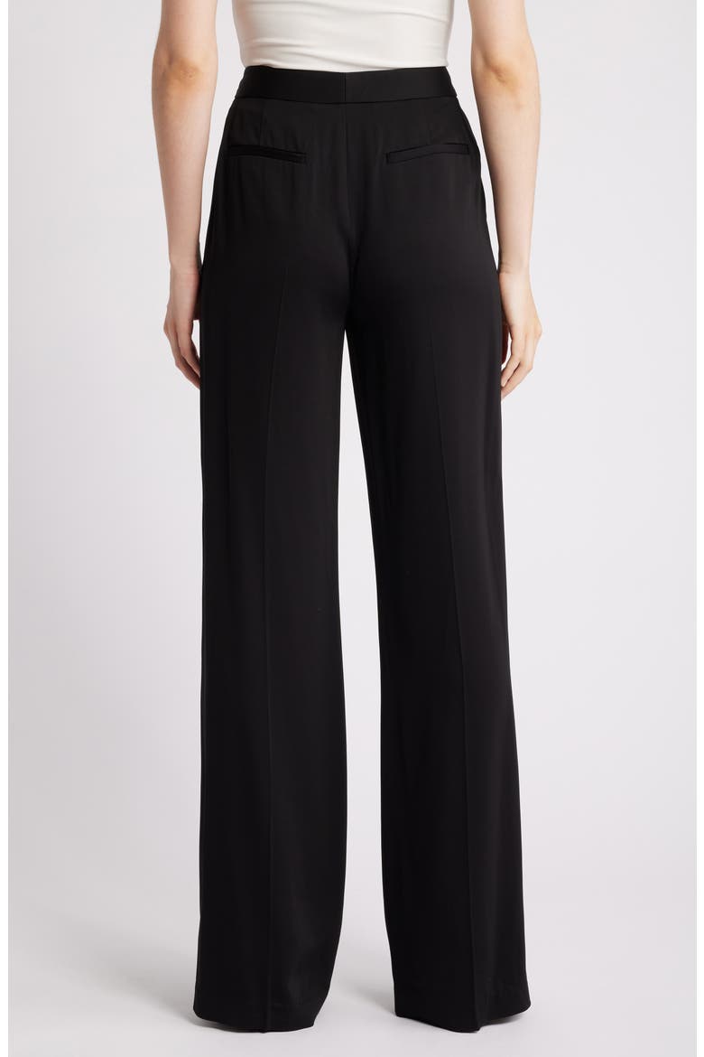Luxe Wide Leg Pants, Alternate, color, BLACK