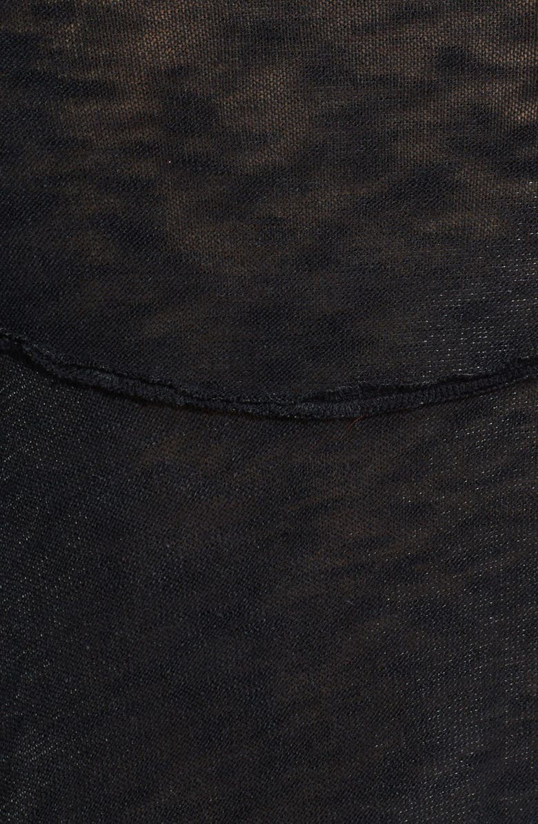 Free People 'Weekends' Lightweight Raw Edge Top, Alternate, color,