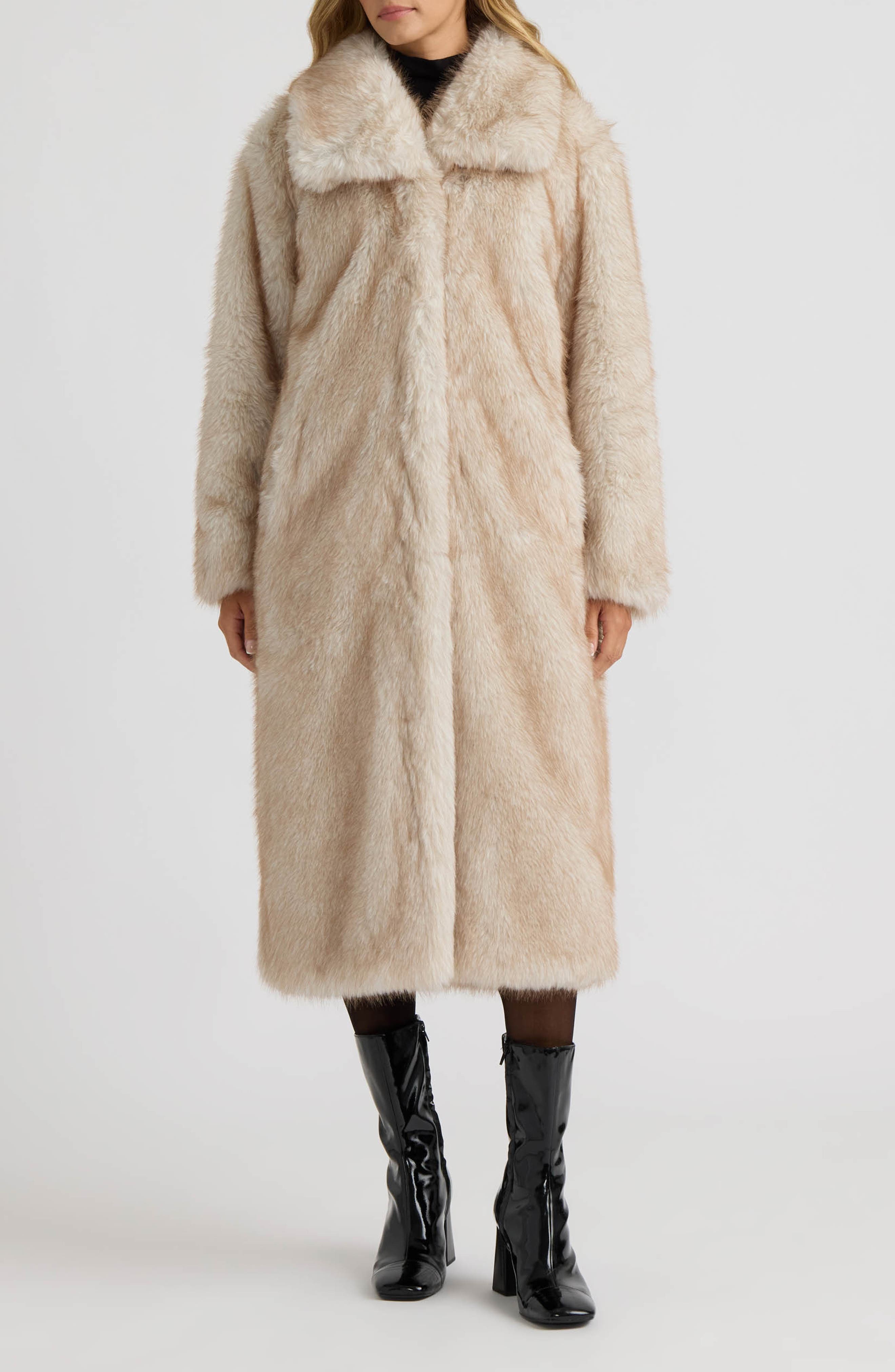 Faux Fur Coat