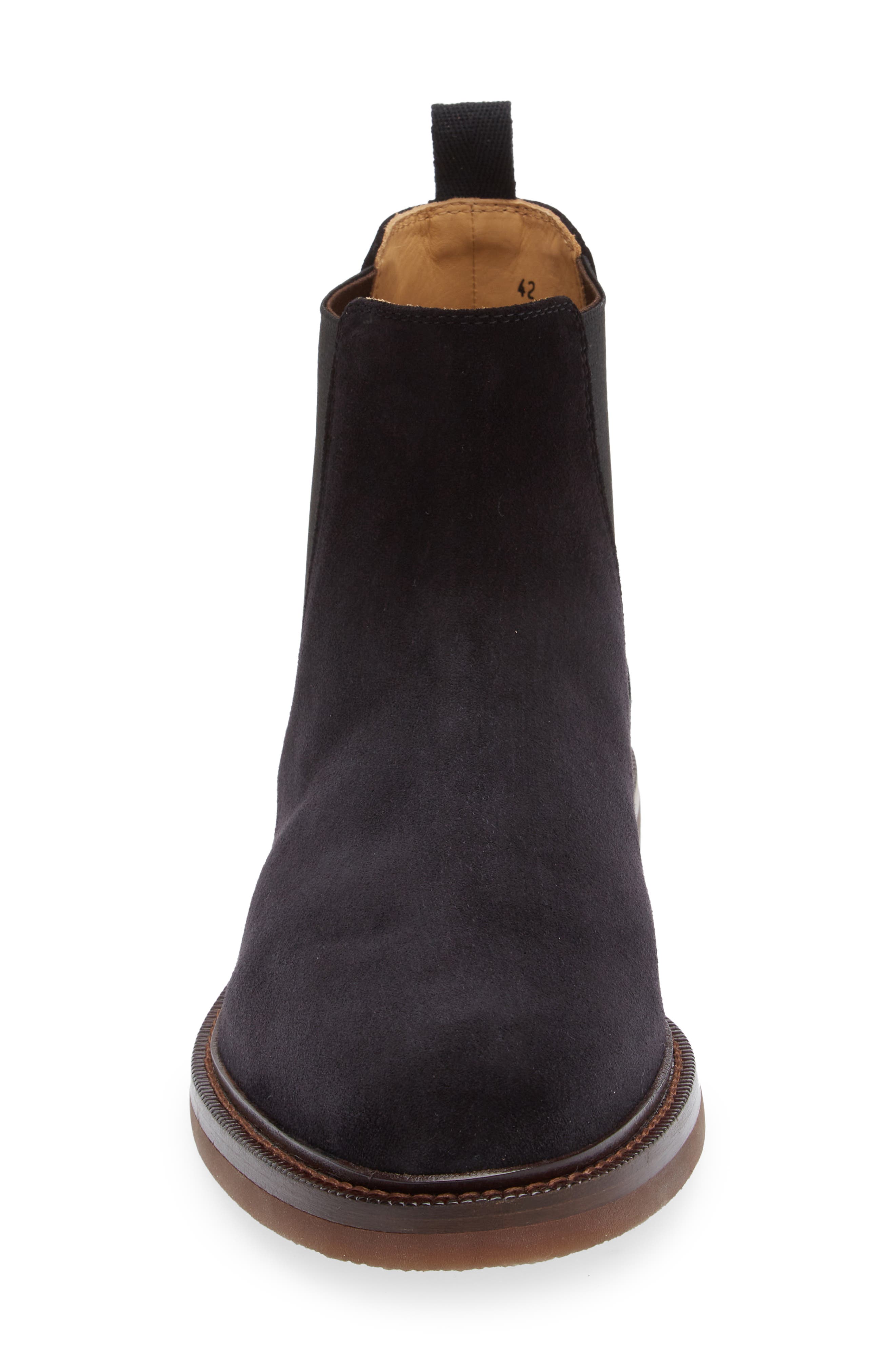 Brunello Cucinelli Suede Chelsea Boot, Alternate, color, 