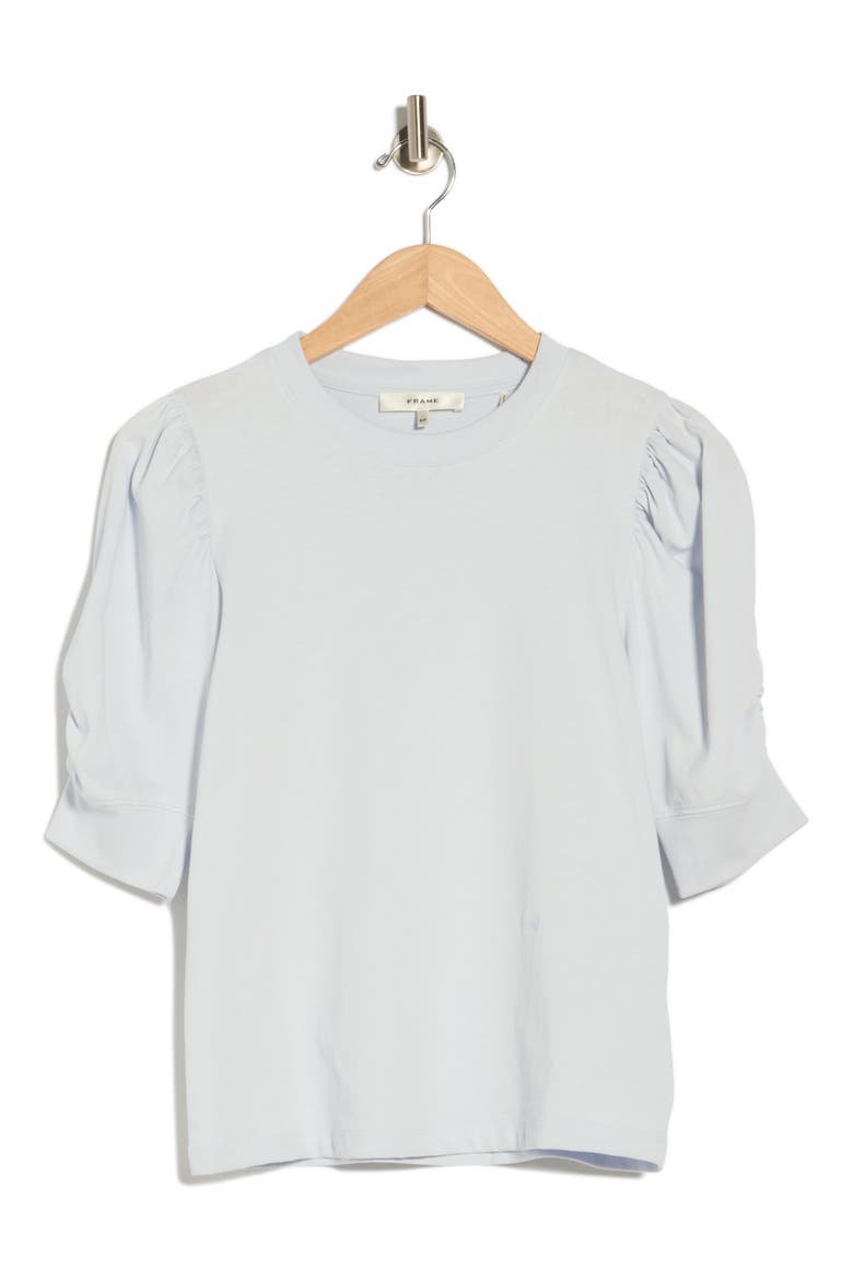 The Frankie Cotton Tee, Alternate, color, CHAMBRAY BLUE