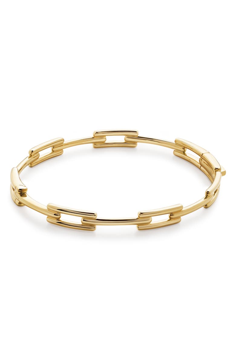 Monica Vinader Skinny Signature Link Bangle, Main, color, 