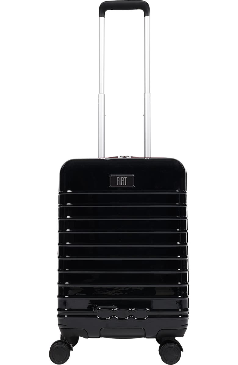 FUL / FIAT 22" Expandable Hardside Carry-On Spinner, Alternate, color, Black