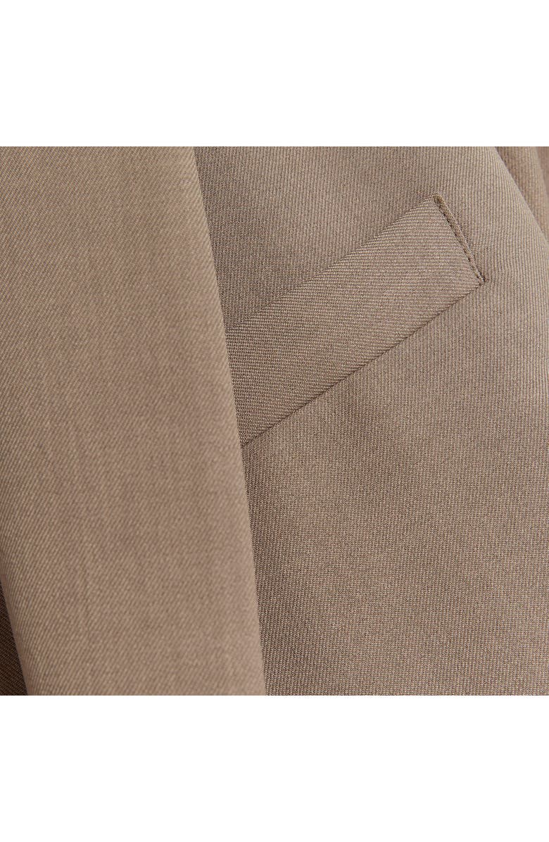 River Island Relaxed Fit Roll Sleeve Blazer, Alternate, color, 