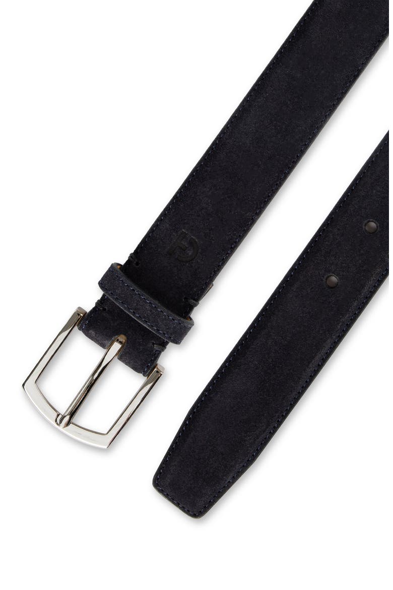 Suede Belt, Alternate, color, NAVY